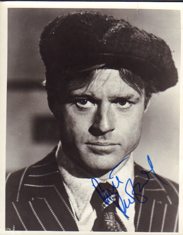 Robert Redford signed photograph (1 of 1)