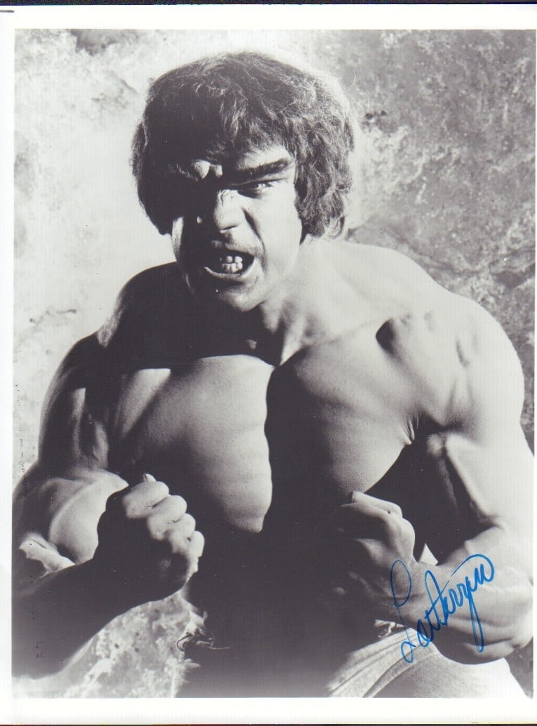 Lou Ferrigno signed photograph (1 of 1)