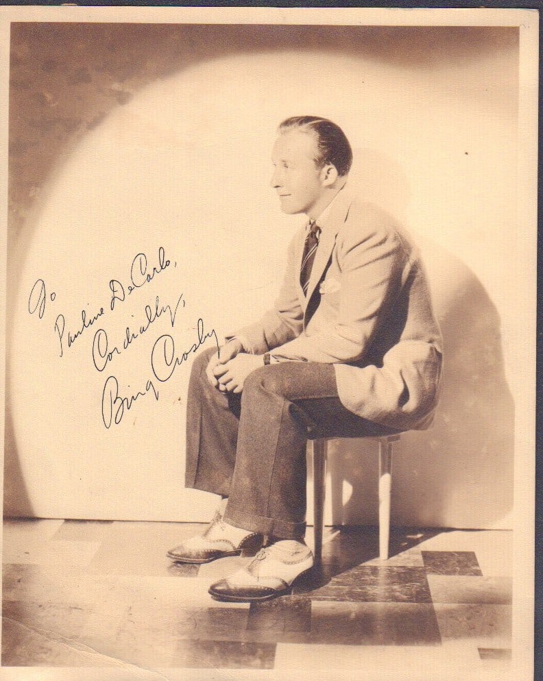 Bing Crosby signed photograph (1 of 1)