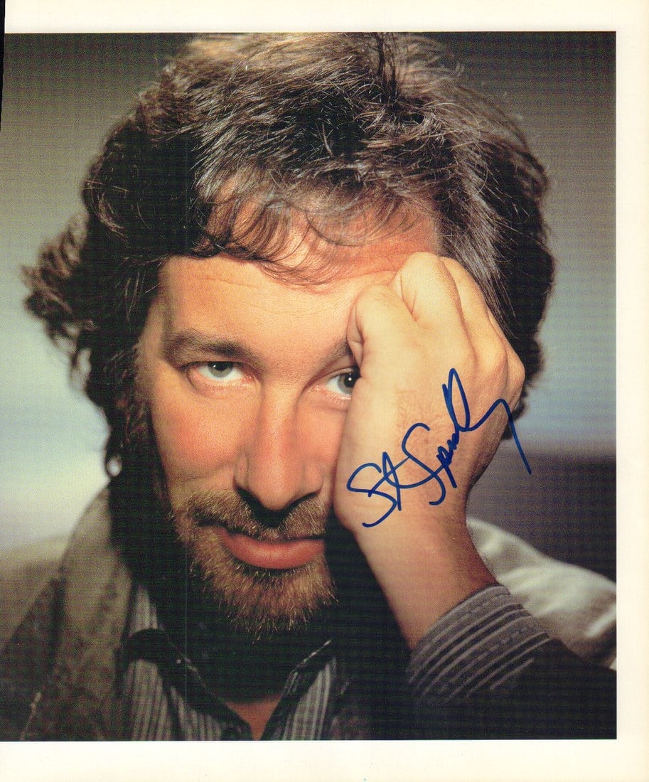 Steven Spielberg signed photograph (1 of 1)