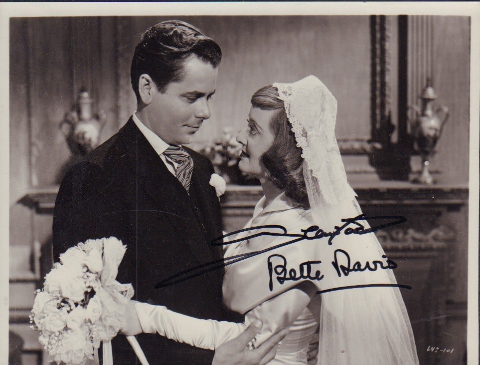 Bette Davis signed photograph (1 of 1)