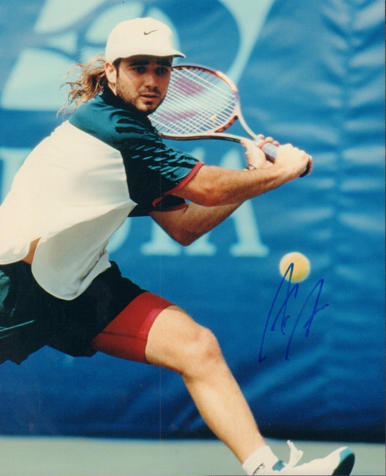 Andre Agassi signed photograph (1 of 1)