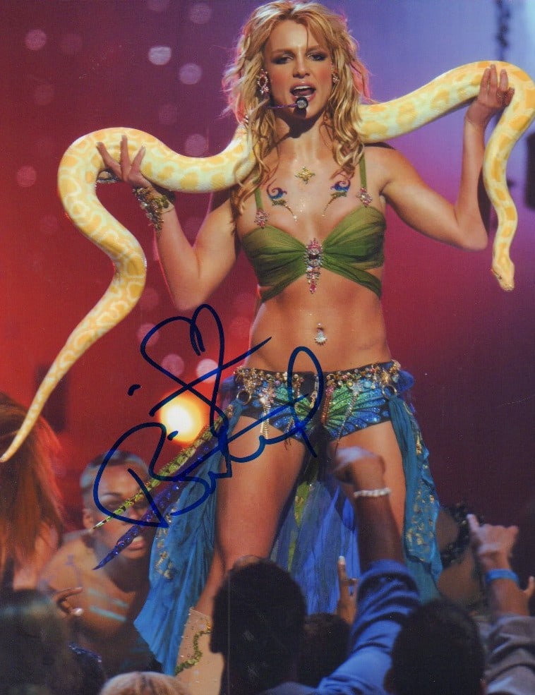Britney Spears signed photograph (1 of 1)