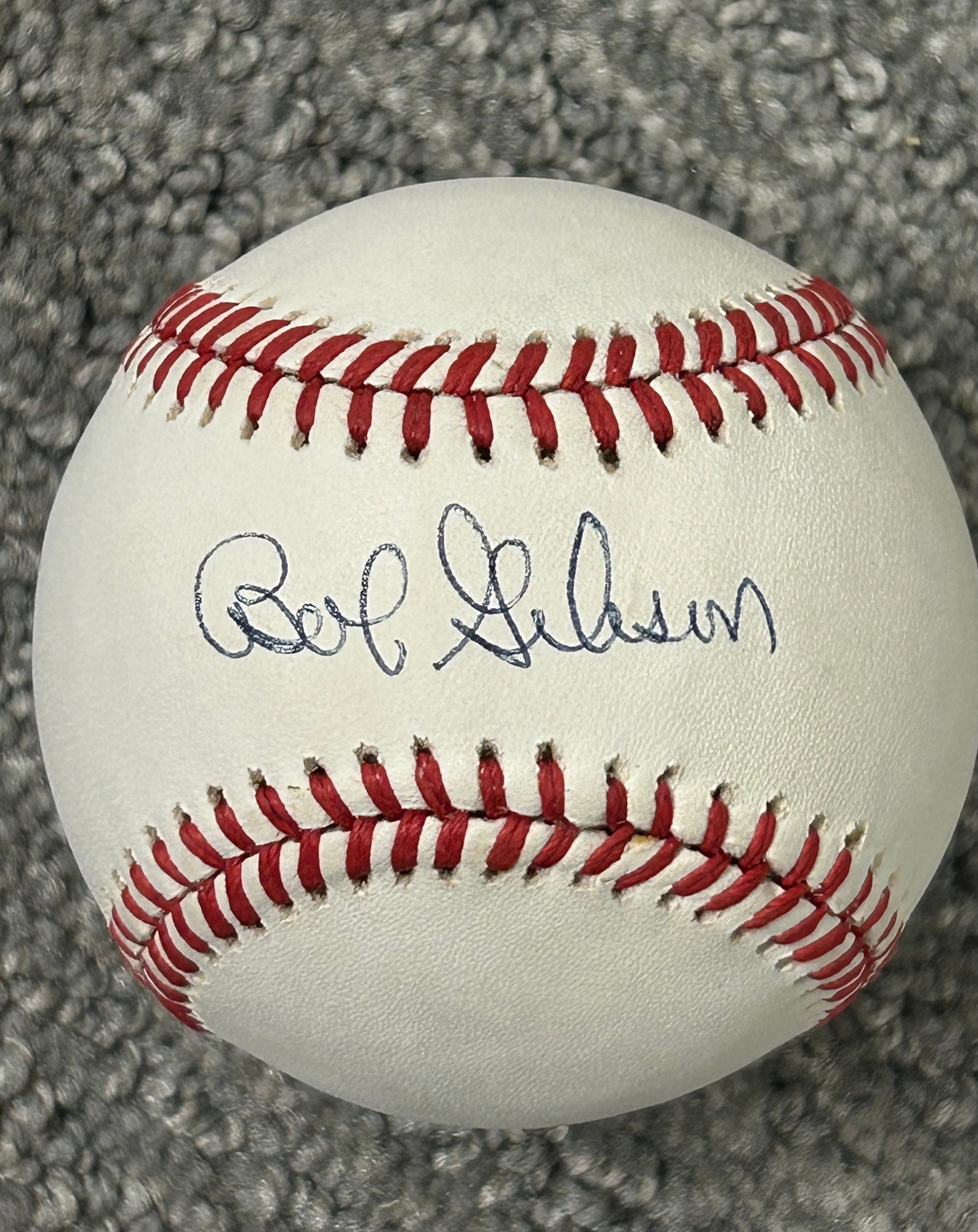 Bob Gibson signed baseball (1 of 1)