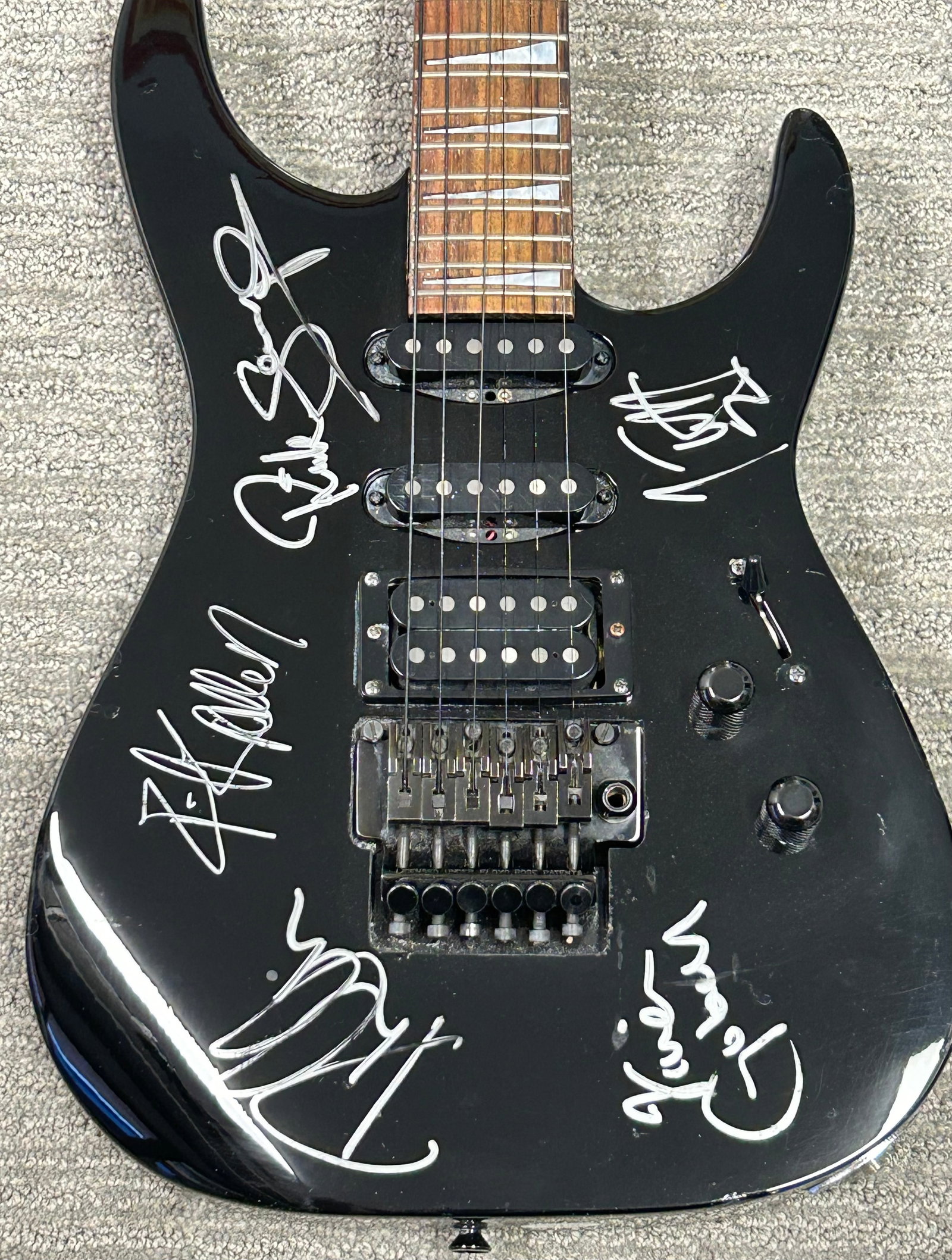 Def Leppard owned signed guitar gifted to the Hard Rock Café (1 of 3)