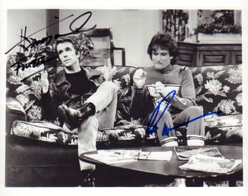 Morks First appearance signed photograph
