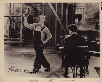 Buster Keaton rare signed photograph