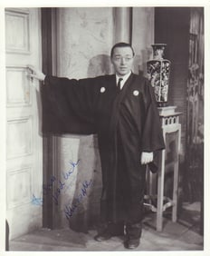 Peter Lorre signed photograph