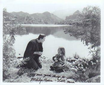 Marilyn Harris Frankenstein signed photograph
