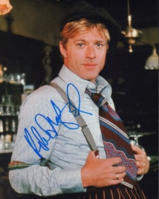 Robert Redford signed photograph