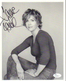 Jane Fonda signed photograph