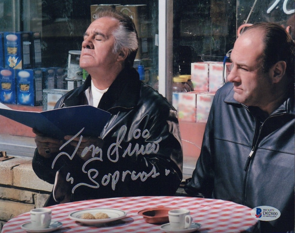 Tony Sirico signed photograph (1 of 1)