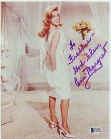 Ann Margret signed photograph