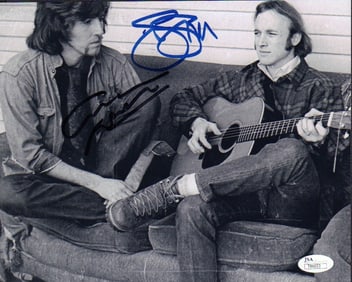 Stills and Nash signed photograph