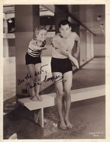 Jackie Cooper signed photograph