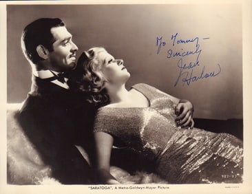 Jean Harlow RARE singed photograph