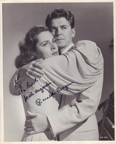 Ronald Reagan signed photograph