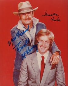 Simon and Simon signed photograph