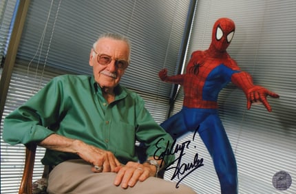 Stan Lee signed photograph