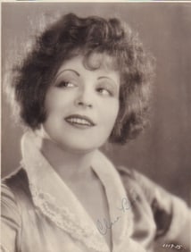 Clara Bow signed photograph