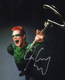 Jim Carrey signed photograph