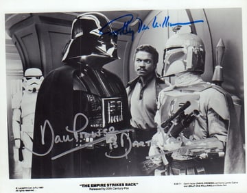 Star Wars signe dphotograph