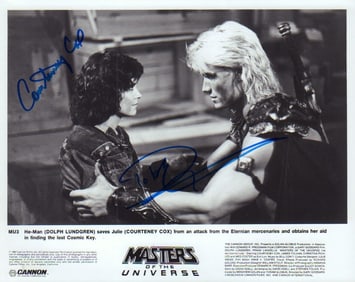 Masters of the Universe signed cast photograph