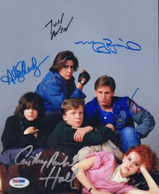 Breakfast Club signed cast photograph