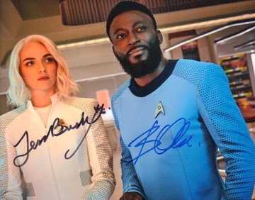 Star Trek Strange New Worlds signed photograph
