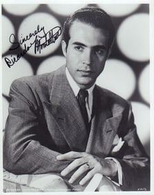 Ricardo Montalban signed photograph