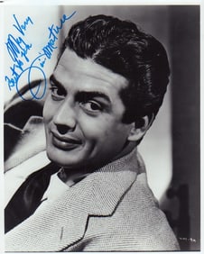 Victor Mature signed photograph