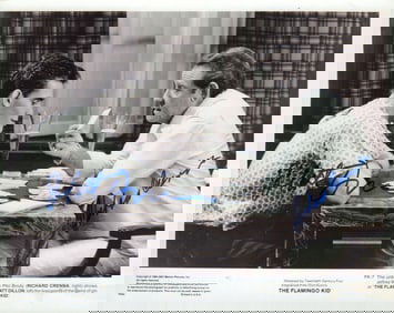 Flamingo Kid signed photograph