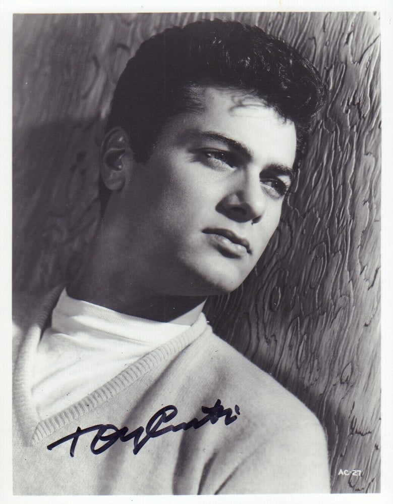 Tony Curtis signed photograph (1 of 1)