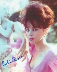 Leslie Caron signed photograph
