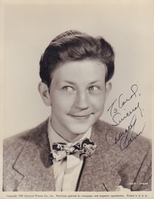 Donald O'Connor signed photograph