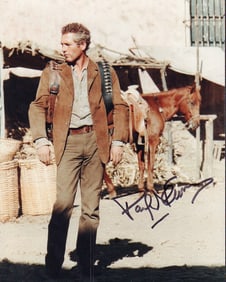 Paul Newman signed Butch Cassidy photograph