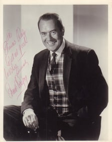 Frank Lovejoy rare signed photograph