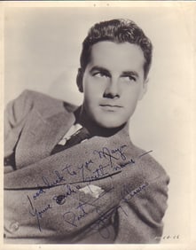 Johnny Downs rare signed photograph