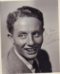 Bert Wheeler signed RARE photograph