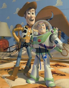 Toy Story cast signed photograph