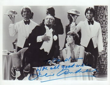 Julie Andrews signed photograph