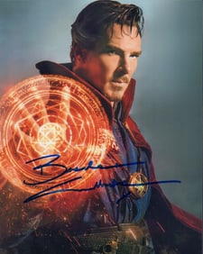 Benedict Cumberbatch signed photograph