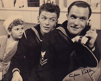 Gene Kelly signed photograph