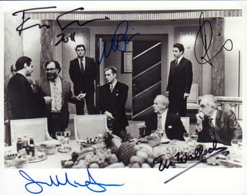 Godfather cast rarity signed photograph