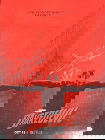 Daredevil signed print