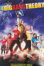 Big Bang Theory cast signed poster