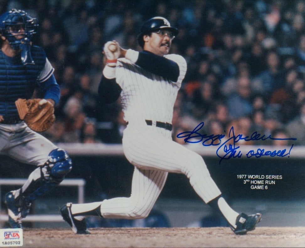 Reggie Jackson signed photograph (1 of 1)