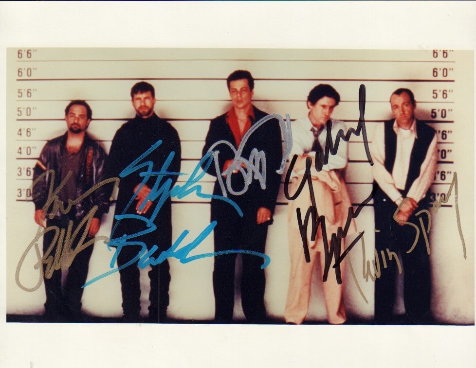 The Usual Suspects cast signed photograph (1 of 1)
