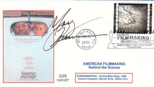 Morgan Freeman signed FDC (1 of 1)