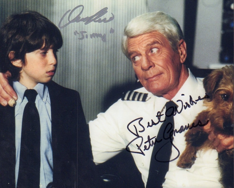 Airplane signed photograph (1 of 1)